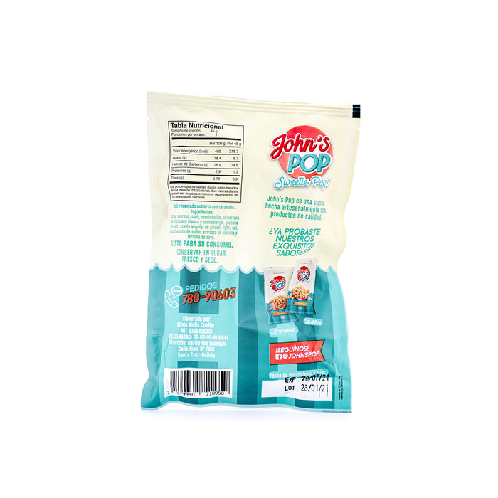 Johns Pop Pipocas Zebra X 45G