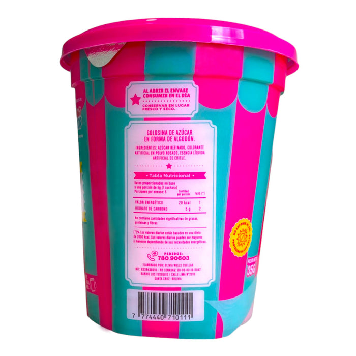 Algodon De Azucar Johns Pop Sabor A Chicle X 35G