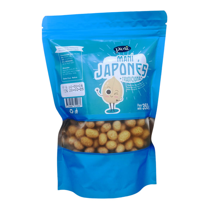 Maní Japonés Picnic Tradicional X 350G