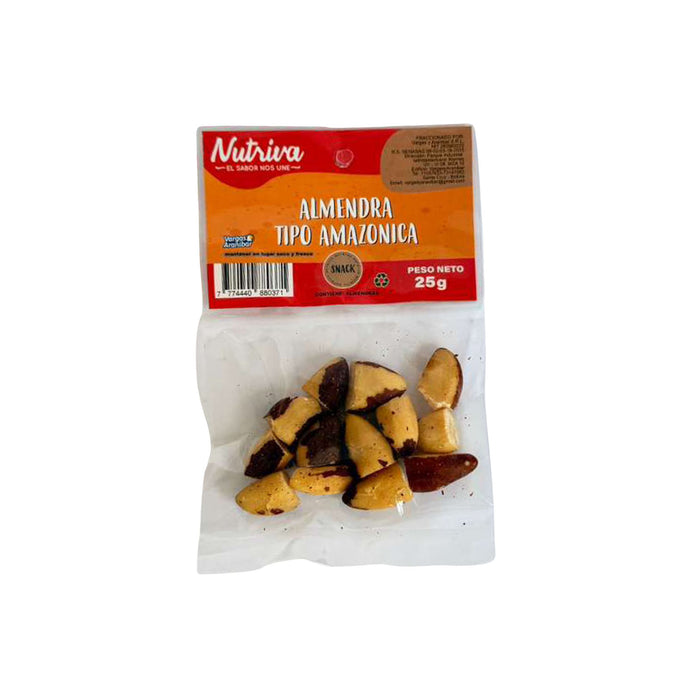 Almendra Tipo Amazónica Nutriva X 25G