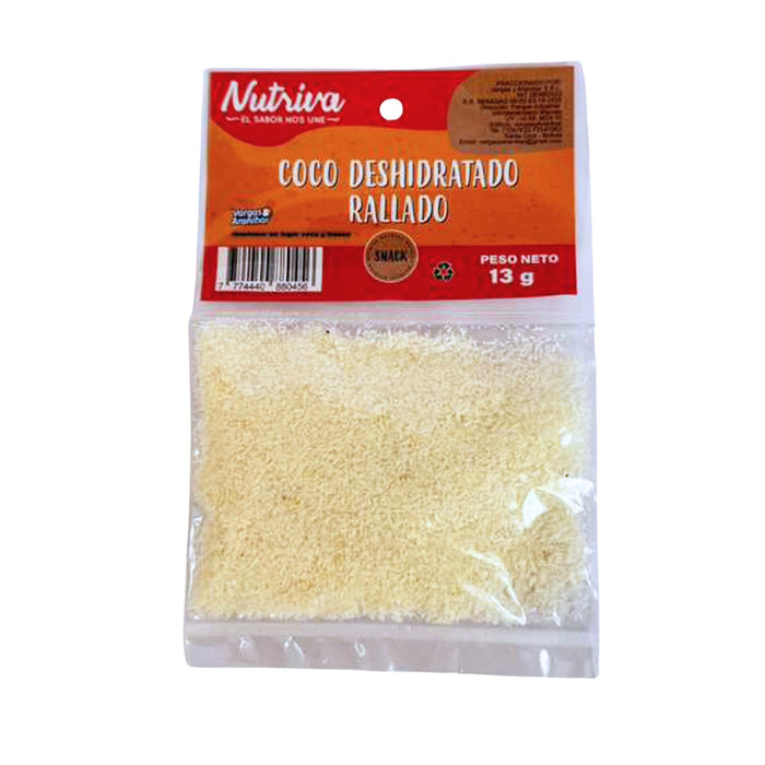Coco Deshidratado Nutriva Rallado X 13G