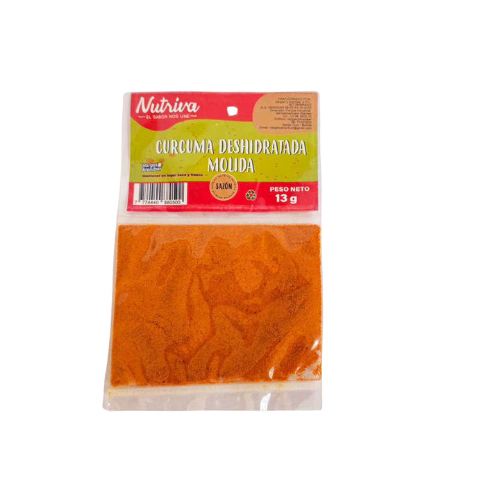 Curcuma Deshidratada Nutriva Molida X 13G
