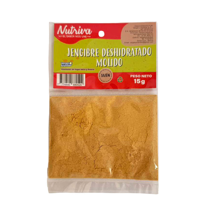 Jengibre Deshidratado Nutriva Molido X 15G