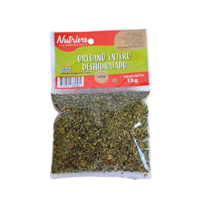 Orégano Entero Nutriva Deshidratado X 13G