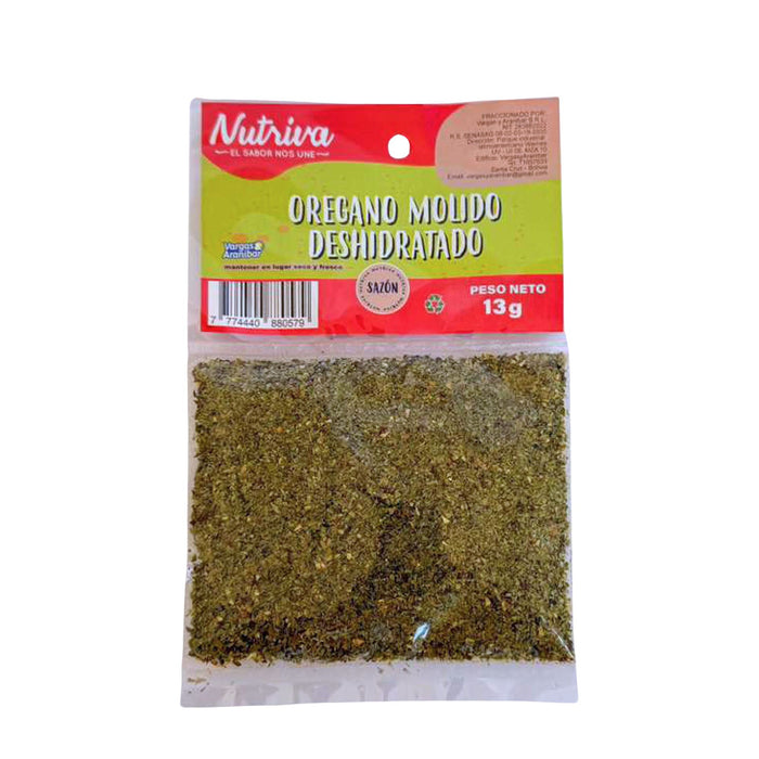 Orégano Molido Nutriva Deshidratado X 13G