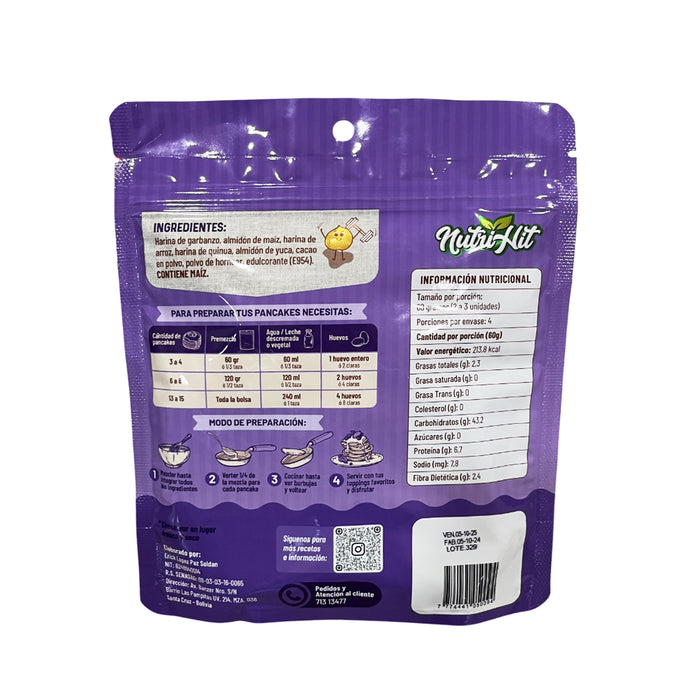 Panqueque Nutrihit Garbanzo Y Quinua Sabor Chocolate X 250G
