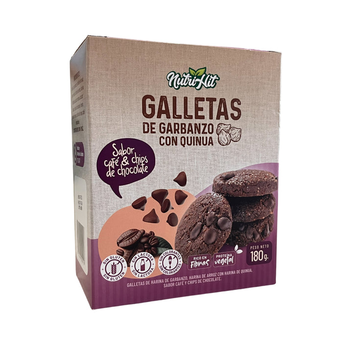 Galleta De Garbanzo Nutrihit Café Y Chips Chocolate X 180G