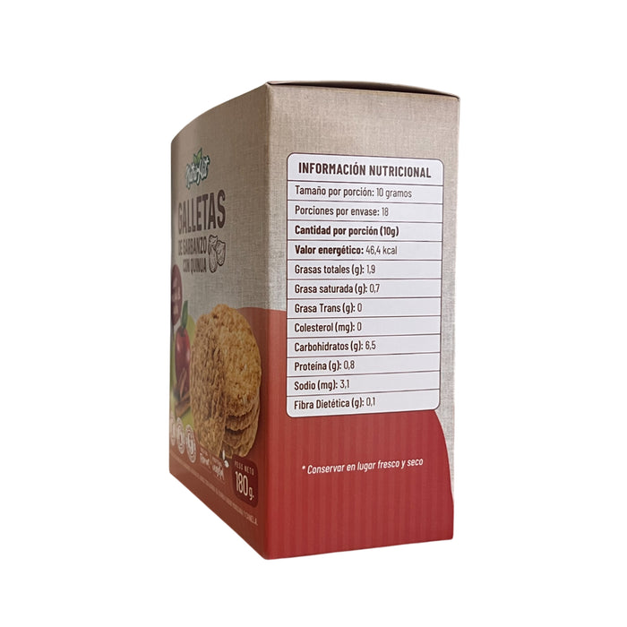 Galleta De Garbanzo Nutrihit Manzana / Canela X 180G