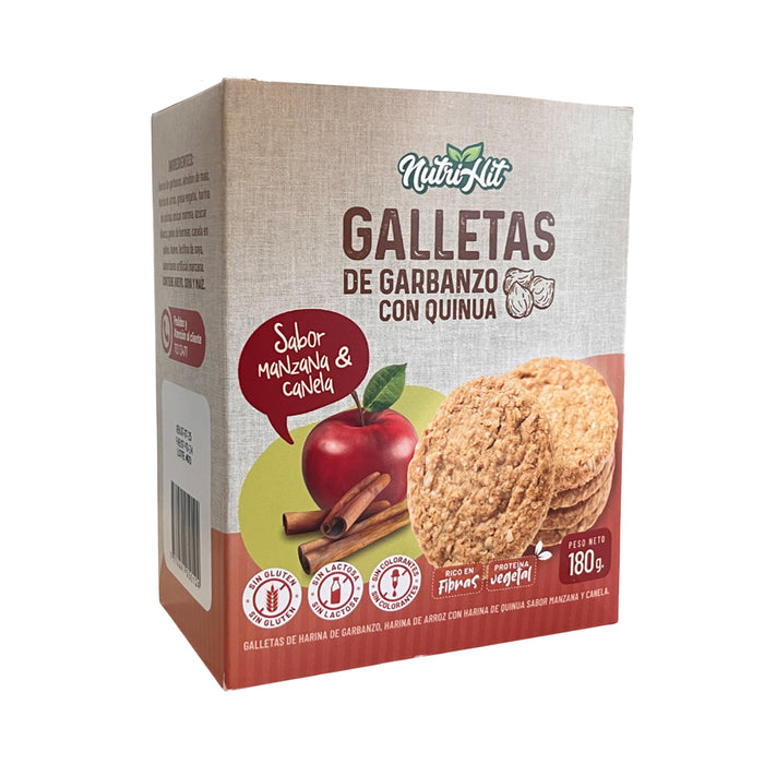 Galleta De Garbanzo Nutrihit Manzana / Canela X 180G