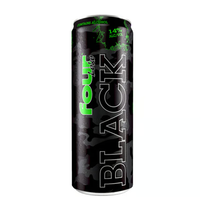 Bebida Alcohólica Four Loko Lata X 695Ml Black
