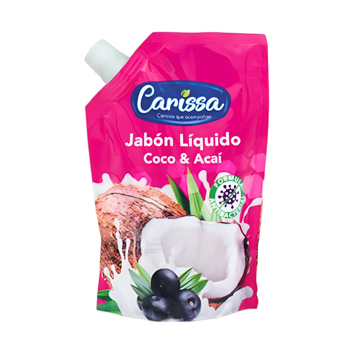 Shampoo Carissa Coco Y Acai Doypack X 800Ml