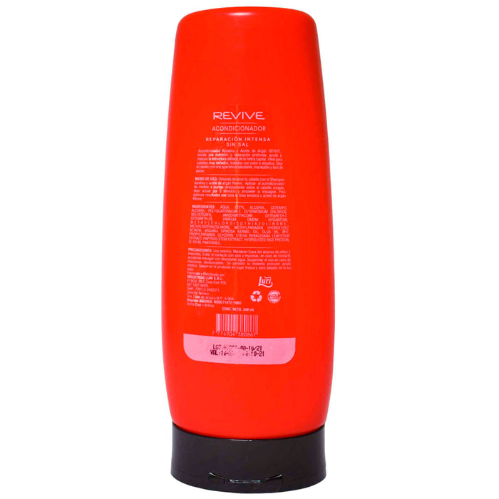 Revive Acondicionador Reparacion Intensa Sin Sal X 340Ml