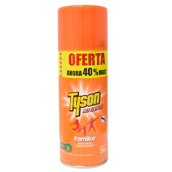 Tyson Familiar Repelente Aerosol X 250Ml