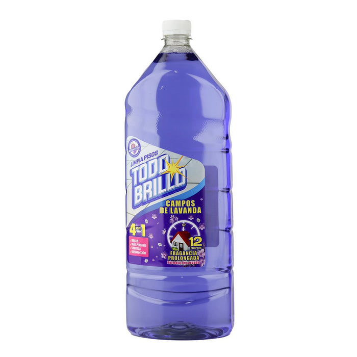 Limpia Pisos Todo Brillo 4 En 1 Campos De Lavanda X 900Ml