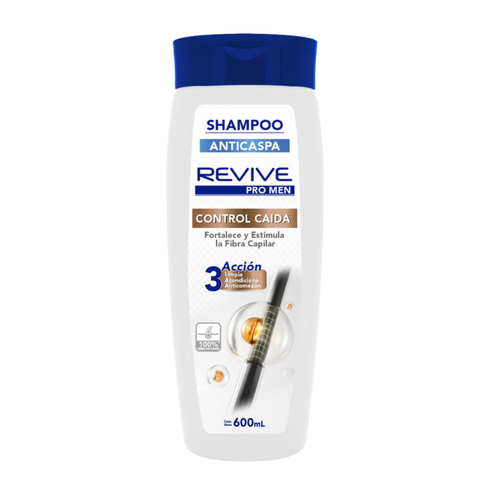 Shampoo Revive Pro Men Control Caída X 600Ml