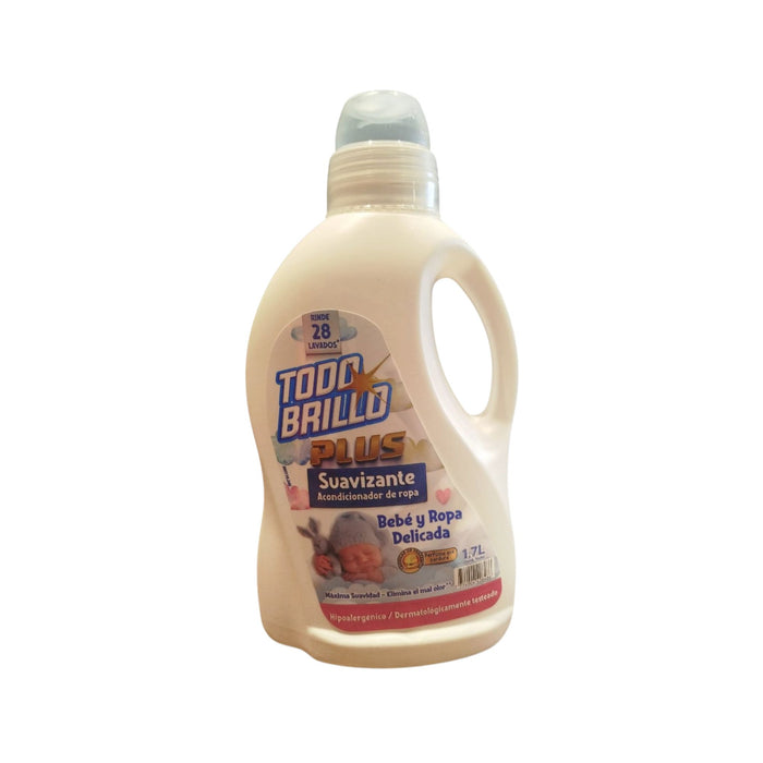 Suavizante Todo Brillo Plus Bebé Ropa Delicada X 1.7L