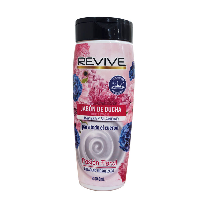 Jabon De Ducha Revive Pasión Floral X 340Ml