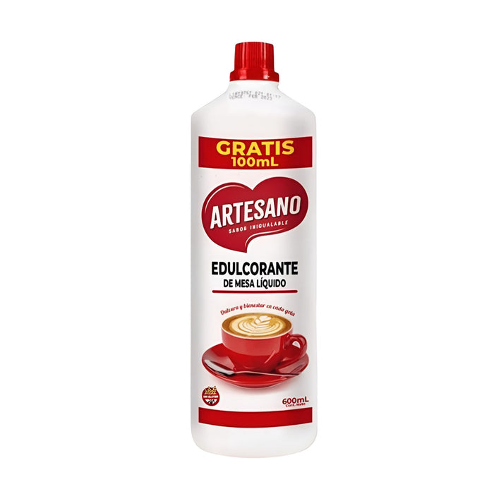 Edulcorante Artesano Liquido X 600Ml