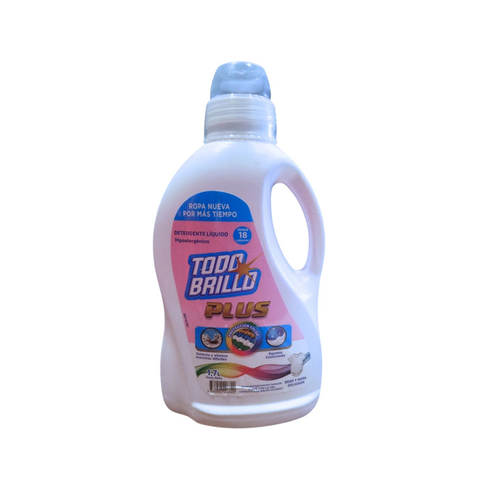 Detergente Líquido Todo Brillo Bebé Ropa Delicada X 1.7L