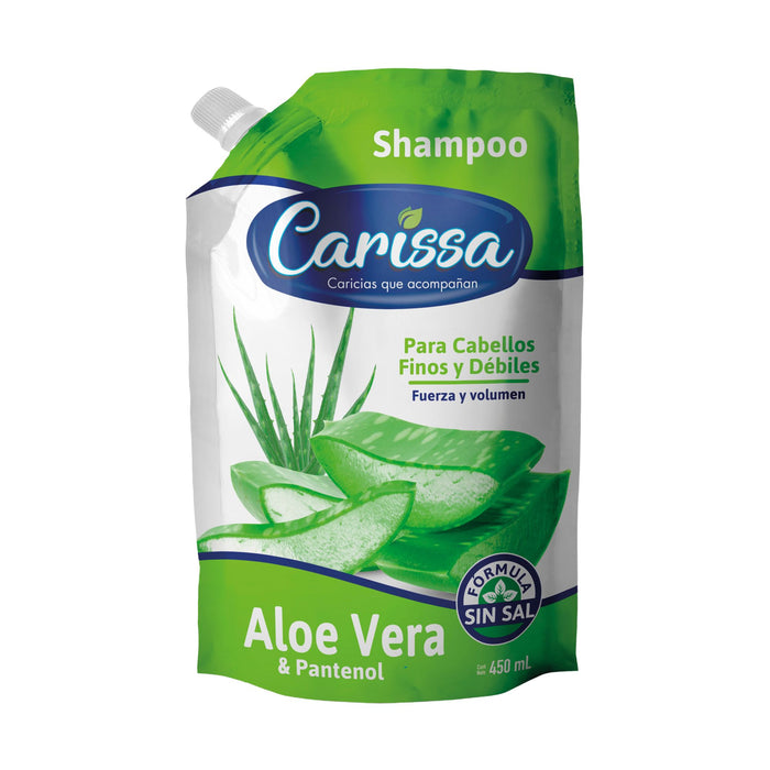 Shampoo Carissa Doypack Aloe Vera X 450Ml