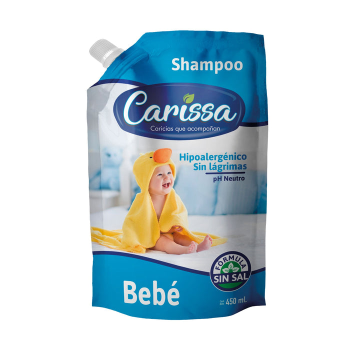 Shampoo Carissa Doypack Bebé X 450Ml