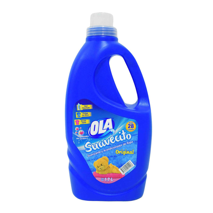 Ola Suavecito Suavizante Y Acondicionador De Ropa Original X 1.7 L