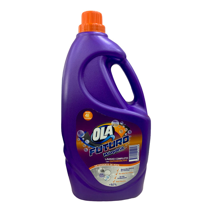 Detergente Liquido De Maquina Ola Futuro Completo X 3.7 L