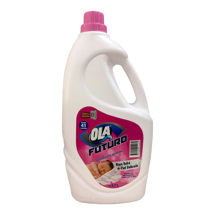 Detergente Liquido De Maquina Ola Futuro Bebé X 3.7 L