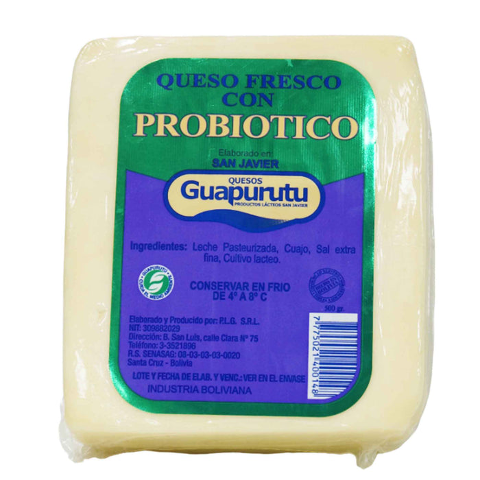 Guapurutu Queso Fresco Con Probiotico X 500G