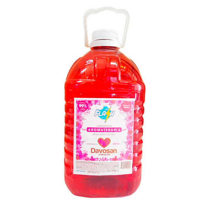 Limpia Pisos Mr Flash Floral Aromaterapia X 5 L