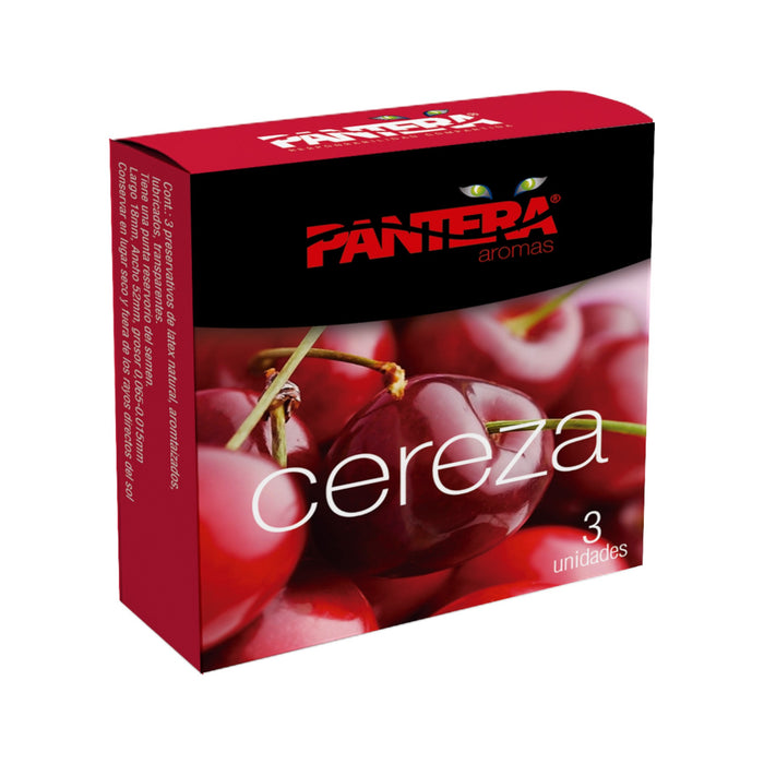 Preservativo Pantera Cereza X Caja