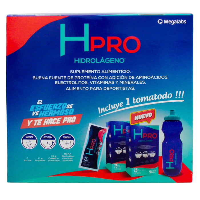 Hidrolageno Hpro Colageno Pack Regalo X 30 Sobres