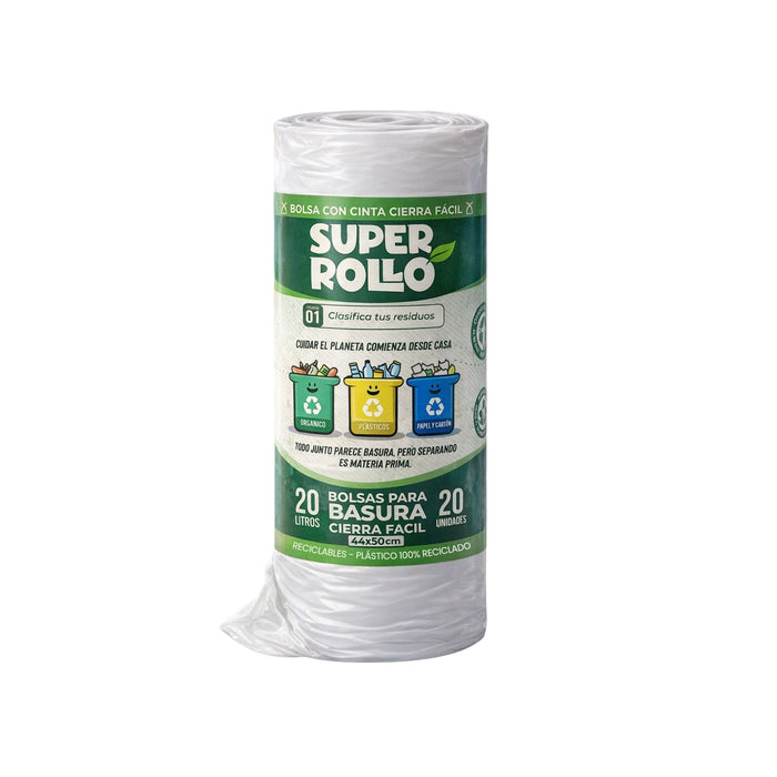 Bolsa De Basura Innovaplast 44X50cm 20 Undidades (20Lt)