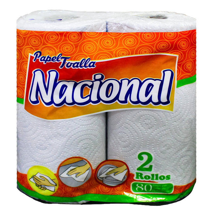 Papel Toalla Nacional Paquete X 2 Unidades