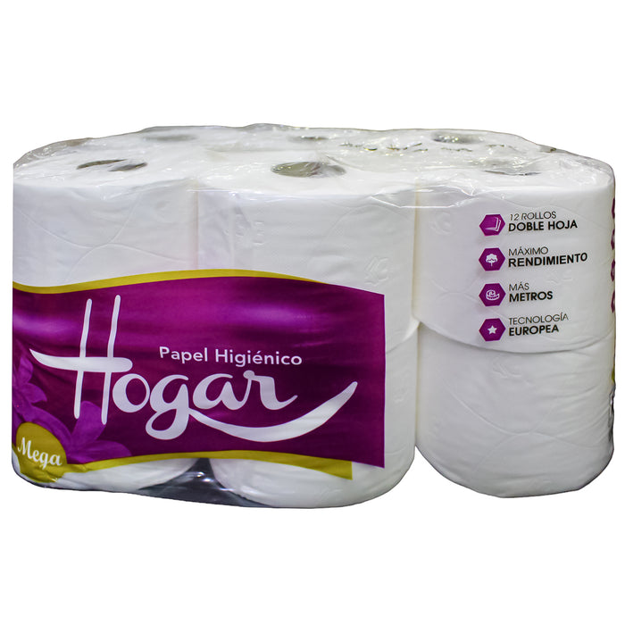 Hogar Papel Higienico Dh Mega Paquete X 12 Unidades