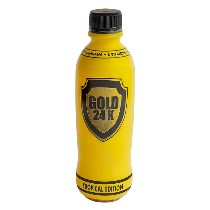 Energizante Gold 24K Guaraná + Ginseng + Vitaminas B X 330Ml
