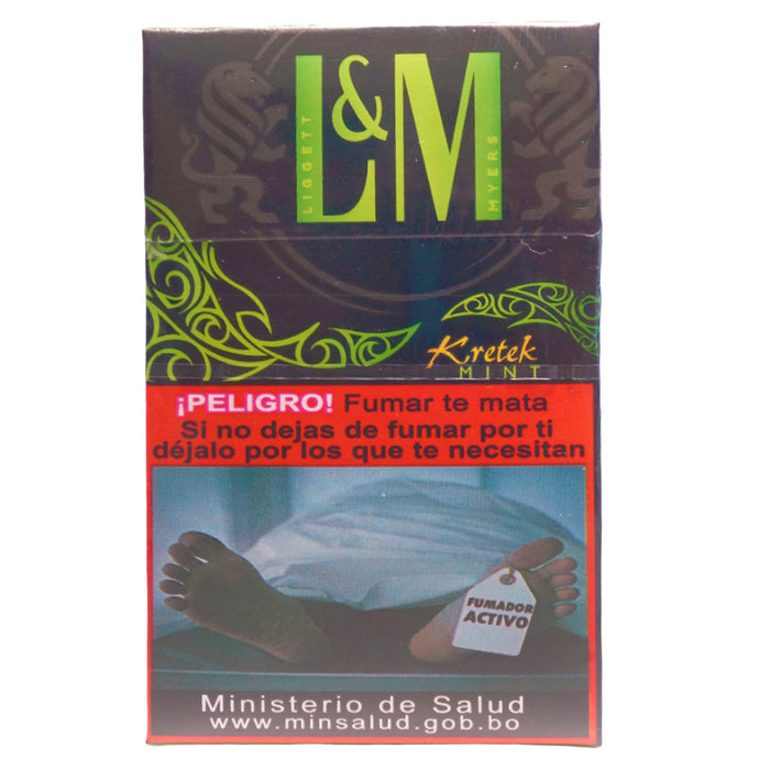 Lm Cigarrillos Kretek Mint X 20 Unidades