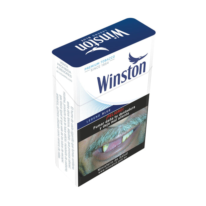 Cigarrillo Winston Legend Blue Cajetilla X 20 Unidades