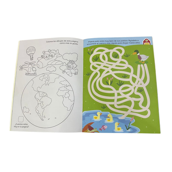 Libro Para Colorear Rito Actividades X 16 Páginas