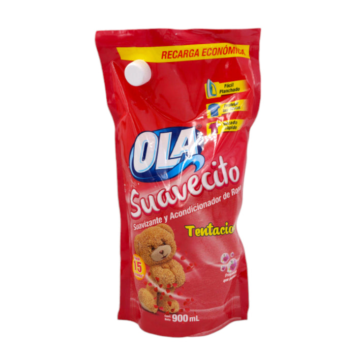 Suavizante Ola Suavecito Doypack Tentaciones X 900Ml