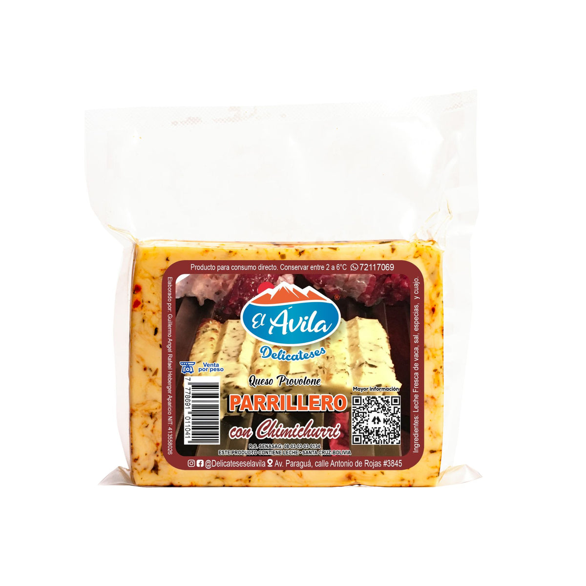 Delicateses Queso Parrillero X 250Gr Chimichurri — Amarket