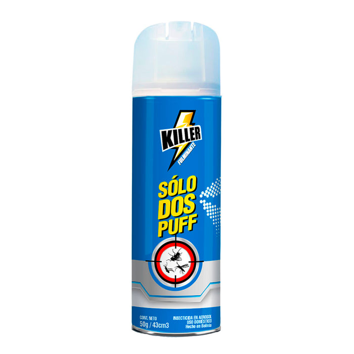 Insecticida Killer Solo Dos Puff X 210Ml