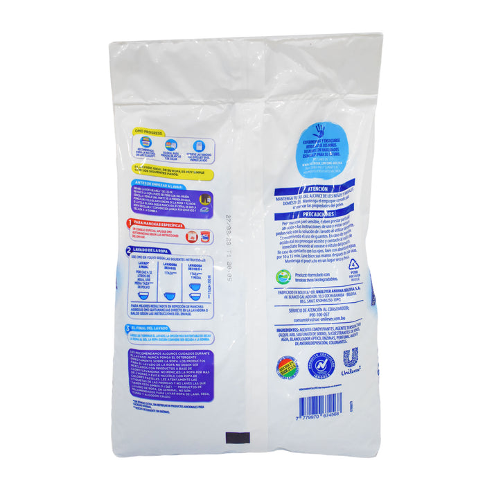 Detergente En Polvo Omo Progress X 700G