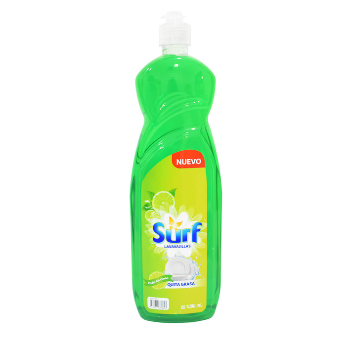 Surf Lavavajillas Quita Grasa Fragancia A Limón X 1000Ml