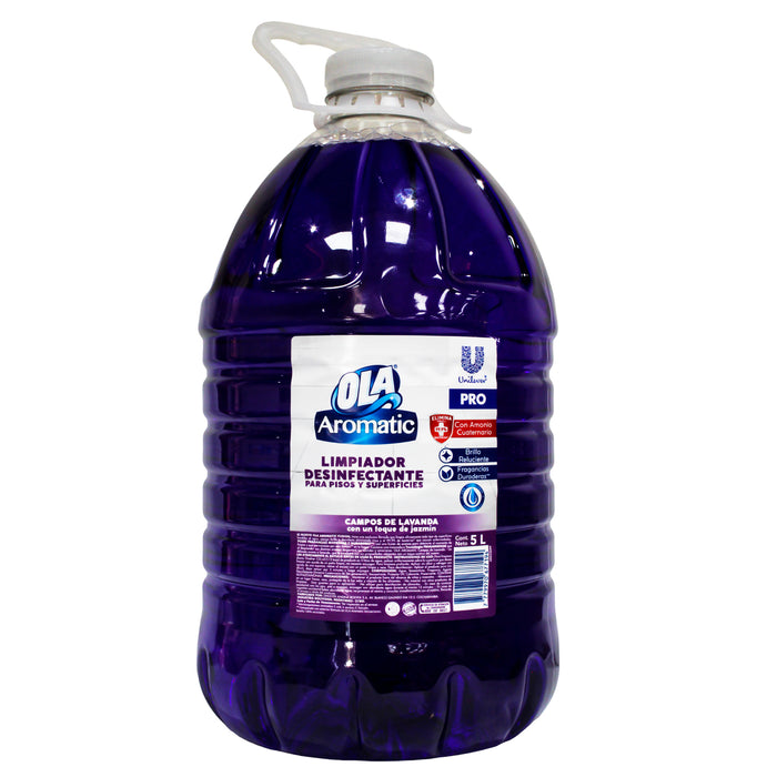 Limpiador De Pisos Ola Aromatic Lavanda X 5L