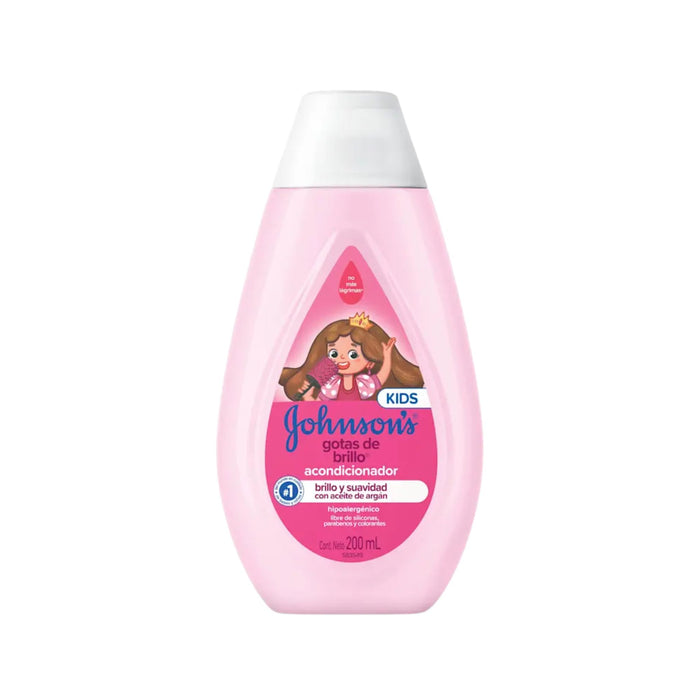Acondicionador Johnson Kids Gotas De Brillo X 200Ml