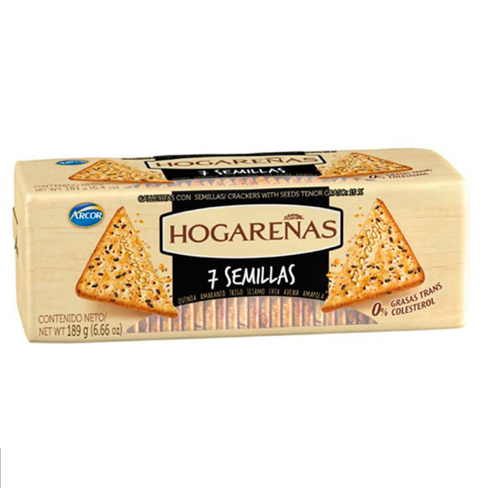 Hogarenas Galleta 7 Semillas X 189G