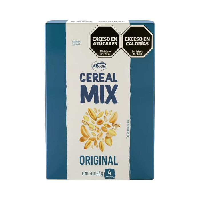 Barra De Cereal Mix Original Paquete X 92G