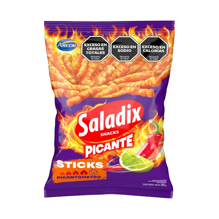 Snacks Saladix Sticks Sabor Picante X 80G