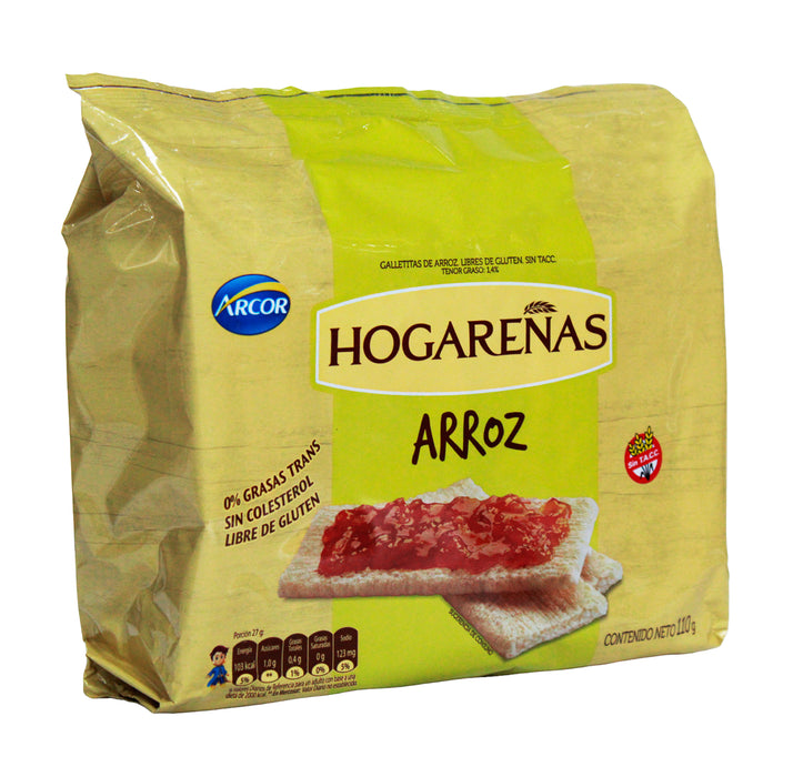 Hogarenas Galletas De Arroz X 110G